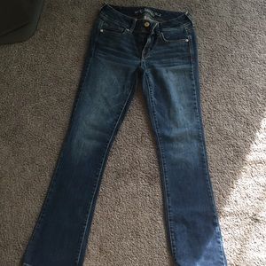 American Eagle Size 2 Kick Boot Jeans